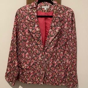 Floral Pink Blazer
